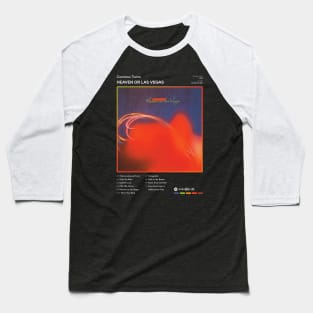 Cocteau Twins - Heaven or Las Vegas Tracklist Album Baseball T-Shirt